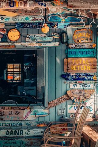Shack Signs, Bahamas