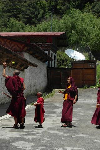 Monks in Bhutan 