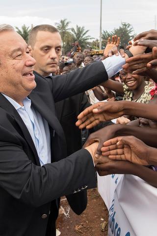 Secretary General Visit, Central African Republic