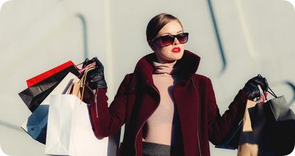 Woman Shopping Woman Shopping