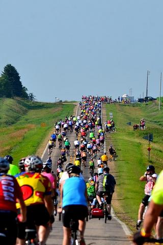 RAGBRAI (Bike Race), Iowa (USA) 