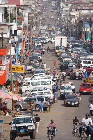 Streets of Monrovia, Liberia