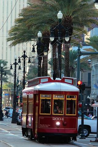 Tram in New Orleans, Louisiana